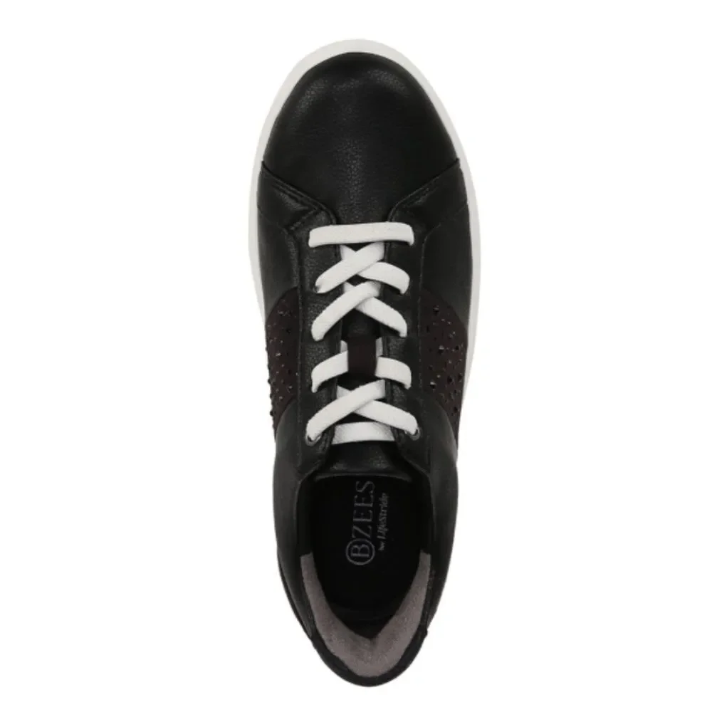Bzees Happy Friday Lace Up Sneaker (WIDE)